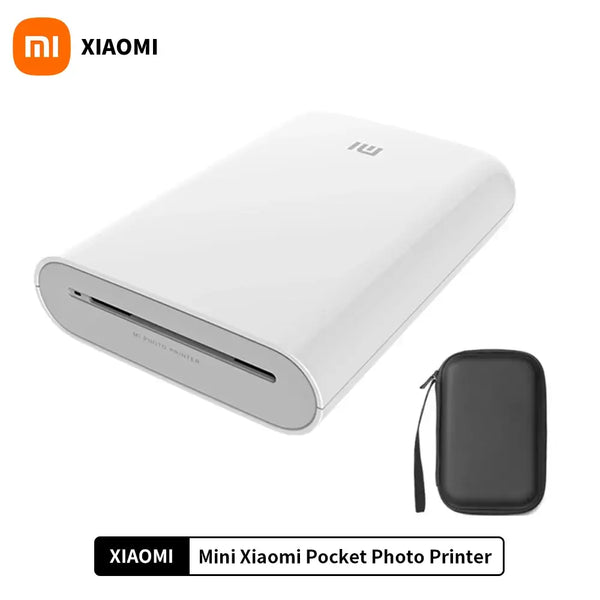 AR Printer 300Dpi Portable Photo Mini Pocket with DIY Share 500Mah Picture Printer Pocket Printer Work with Mihome APP